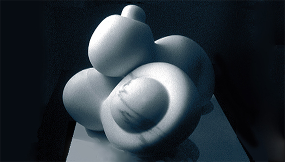 Sculpture Beads, the Next Generation, 2003-04. Yule marble. 21” x 20” x 14” Sculpture Beads, the Next Generation, 2003-04. Yule marble. 21” x 20” x 14”